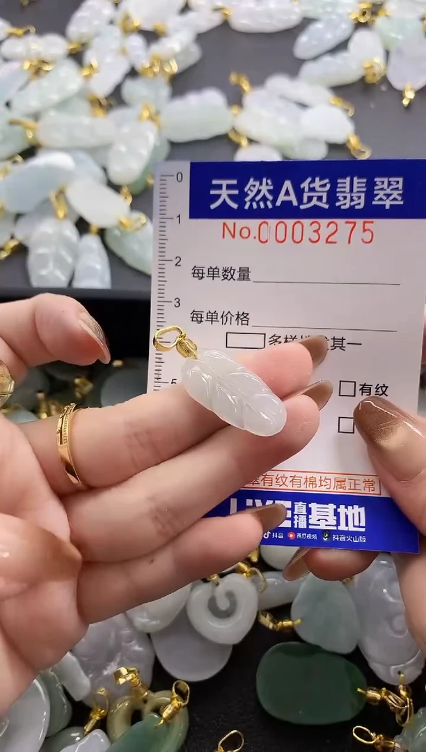 颈饰未镶嵌翡翠天然A货翡翠