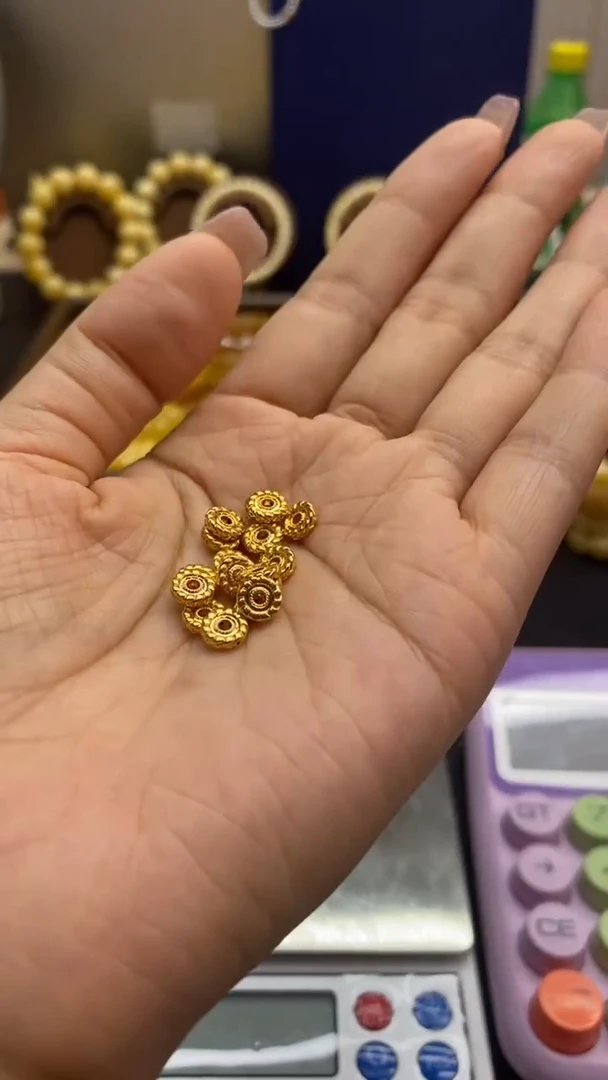 琥珀18K金镶嵌珠宝奇石的配饰1012多样性发其一