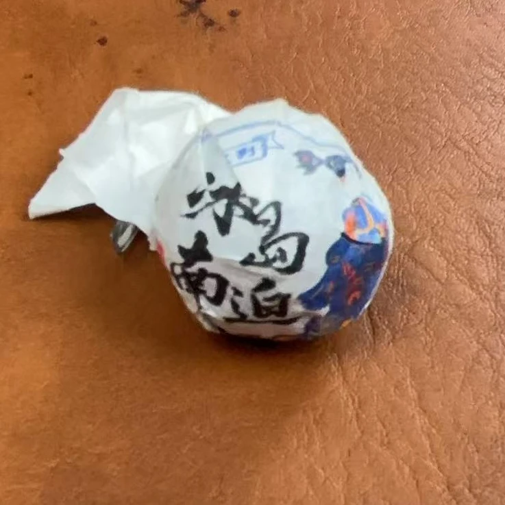 2025年南迫白水河古树生茶龙珠