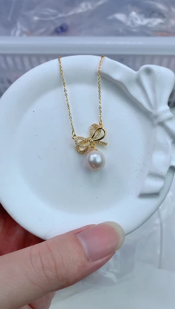 合金吊坠淡水珍珠02
