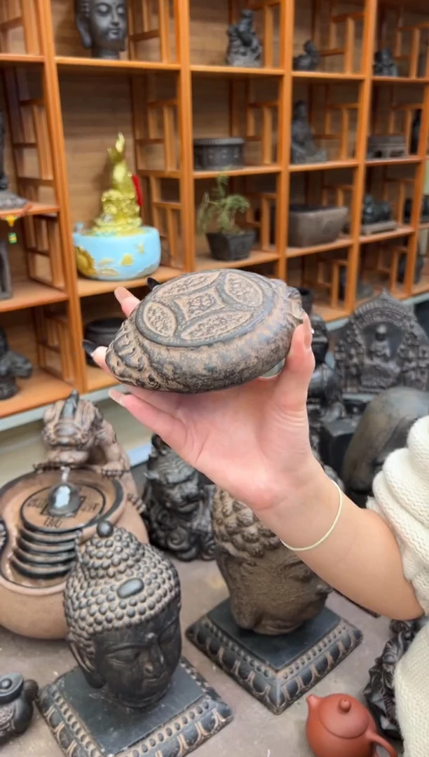 陶土【火山泥】金蟾小底座