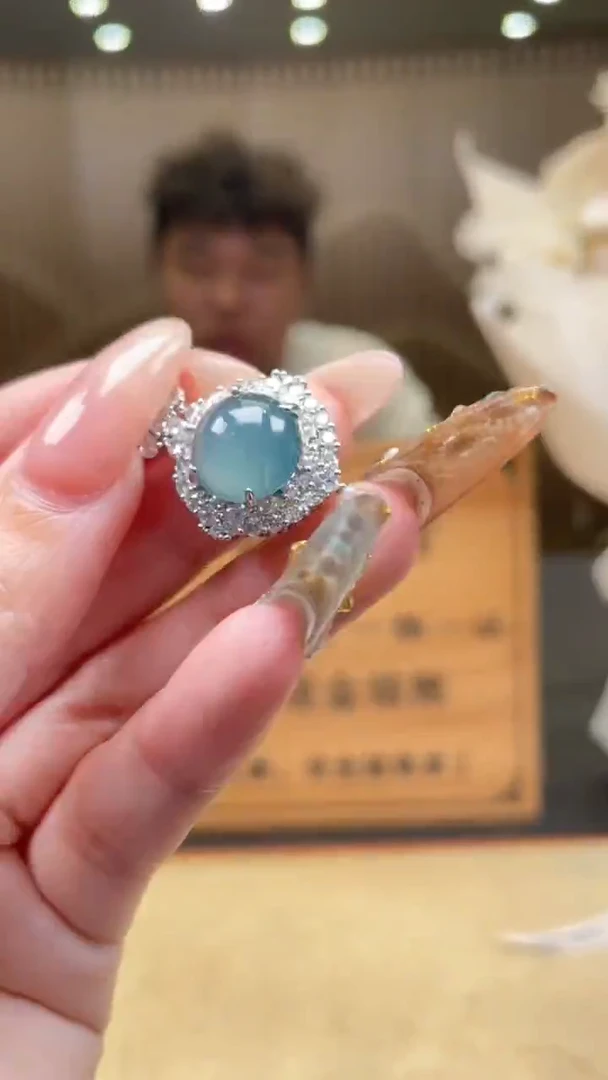 翡翠未镶嵌颈饰            *804