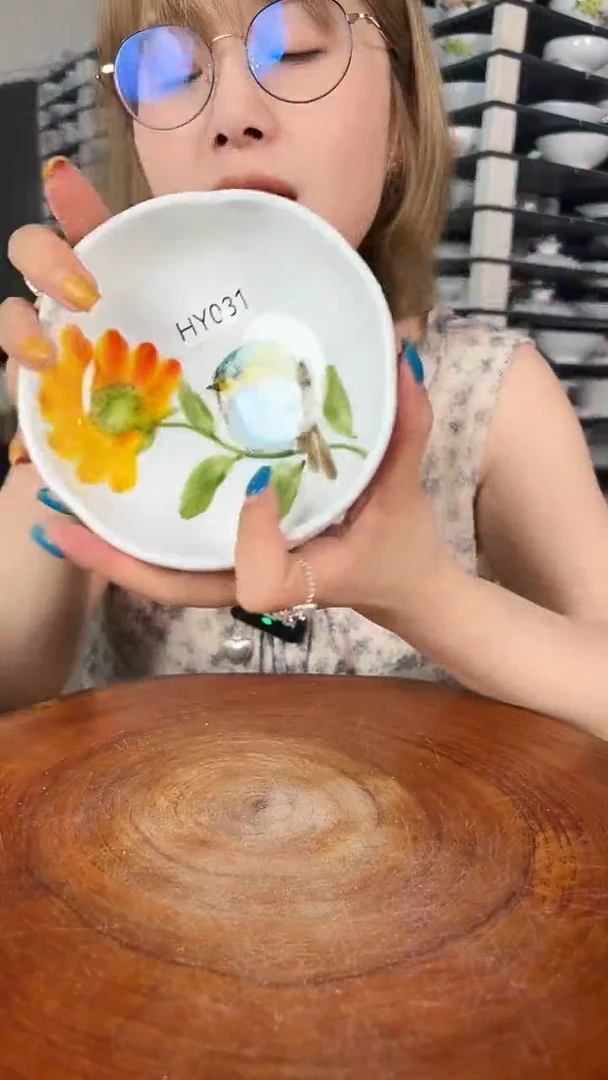 摆件景德镇手工手绘陶瓷