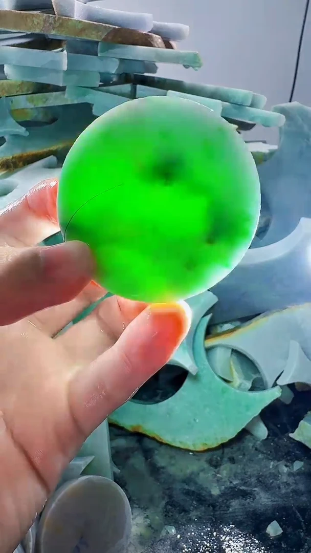 裸石翡翠缅甸翡翠A货文2518