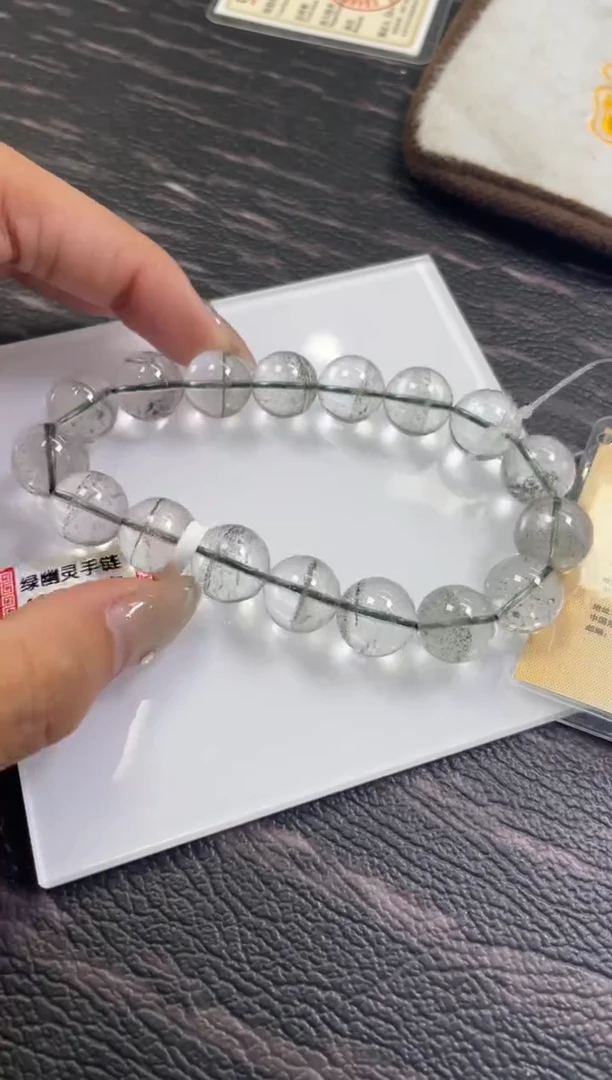 水晶手链未镶嵌12±/x*371【幽灵
