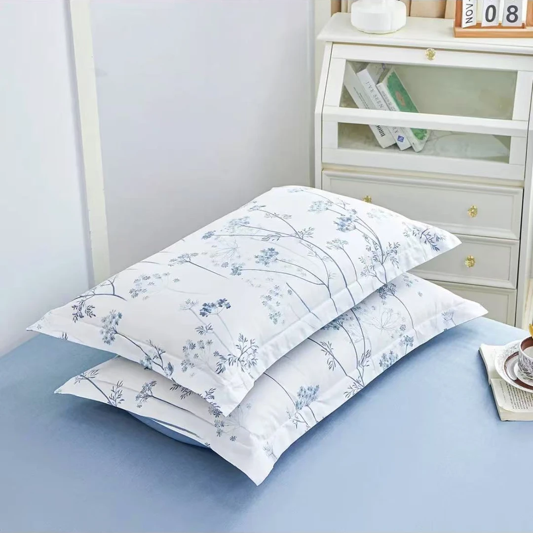 101.双层纱磨毛枕套四季款家用成人枕头套以主播介绍为准默认微瑕