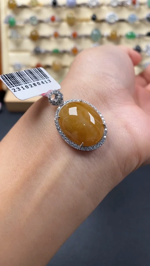 银S925镶嵌戒指翡翠555555+4