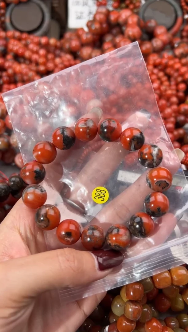 未镶嵌手串南红玛瑙14+