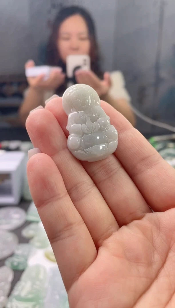 吊坠(不含链)未镶嵌翡翠1