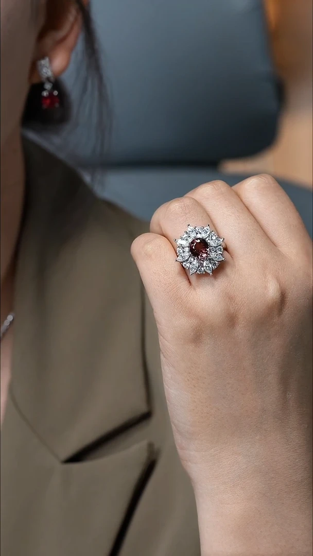 未镶嵌戒指碧玺精品碧玺戒指2.67ct