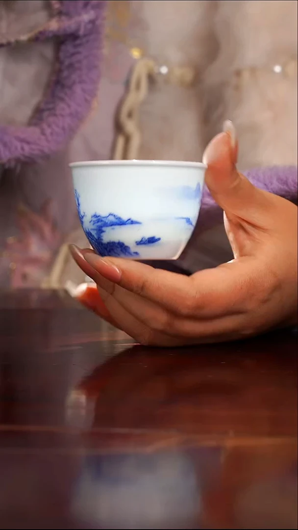 谢凯山房陶瓷主人杯