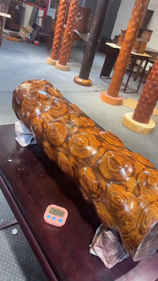 木木雕款清**?横财摆件黄1300