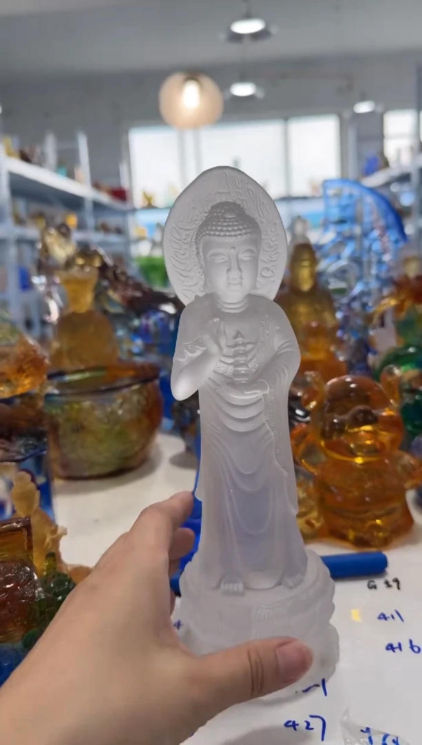 手工艺品琉璃409 药师  微瑕作品  不退不换  介意勿拍