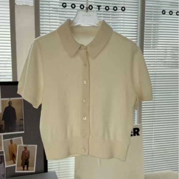 诗歌兰POLO短袖开衫24194