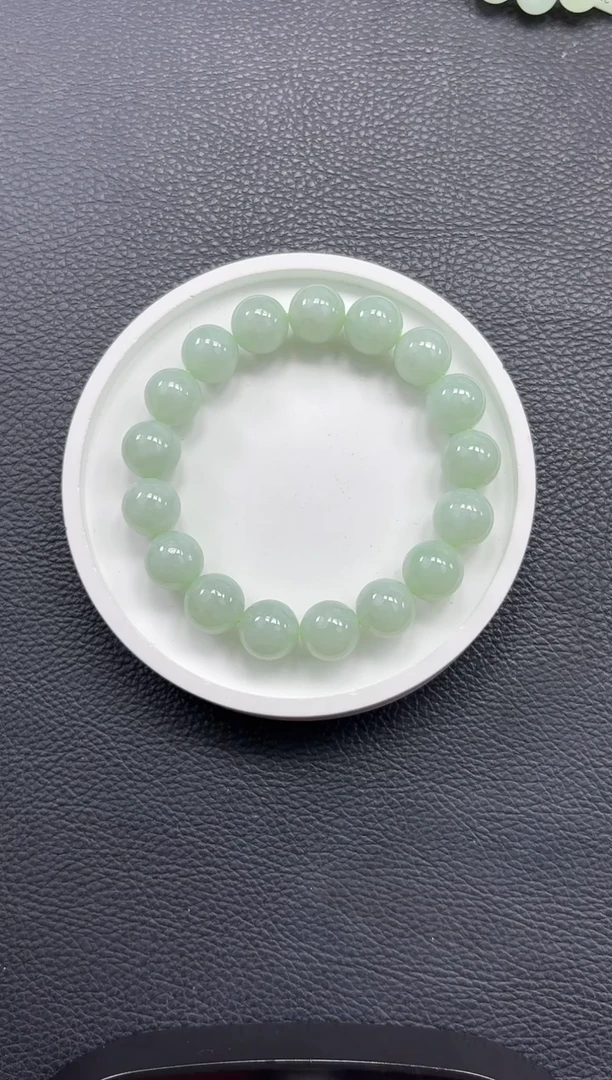 未镶嵌手串翡翠K845-1272 手串单圈