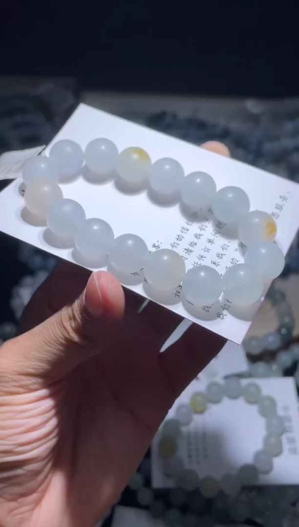 未镶嵌定制翡翠翡翠手串