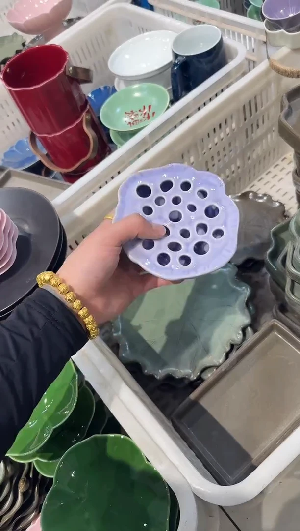 瓷片微瑕商品，介意勿拍②裂