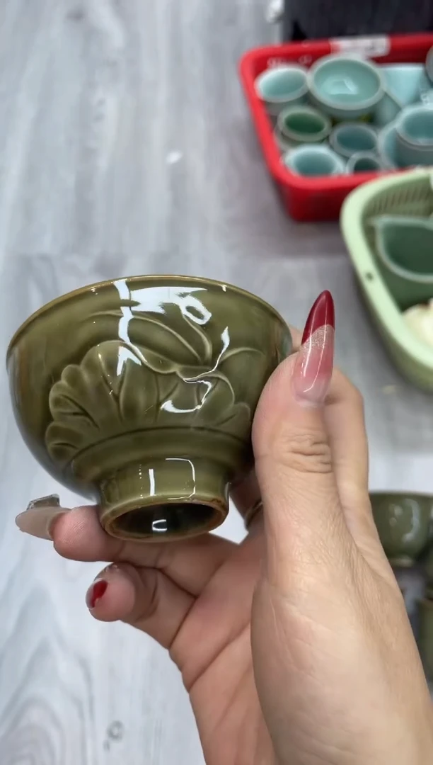 慧仙青瓷 源头厂家特价福利 柴烧
