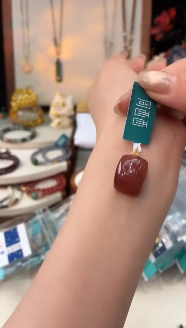 未镶嵌南红玛瑙吊坠@@C921C016527