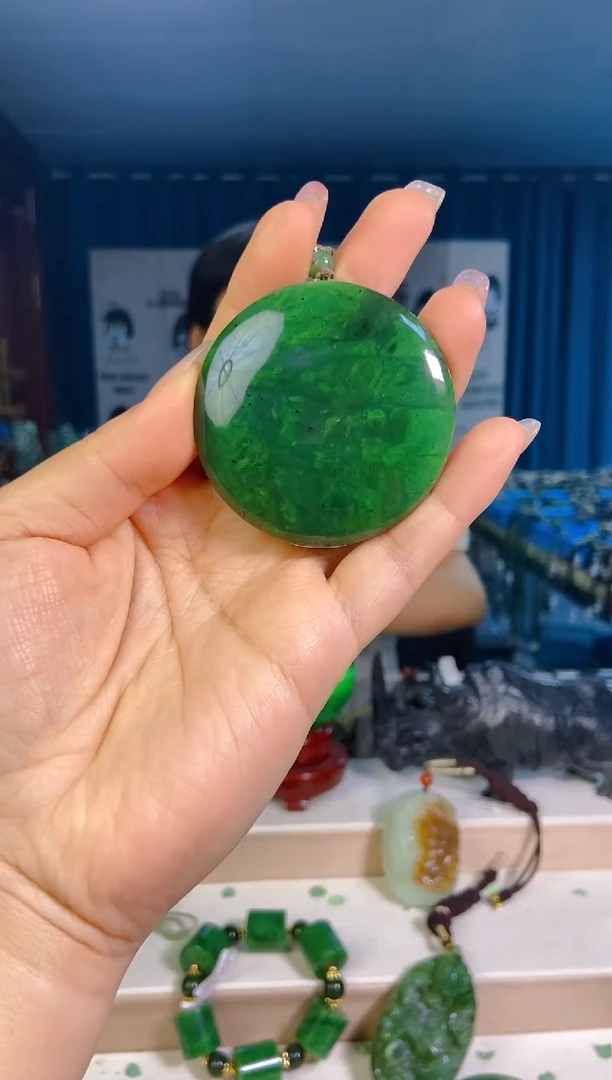 和田玉未镶嵌挂件1