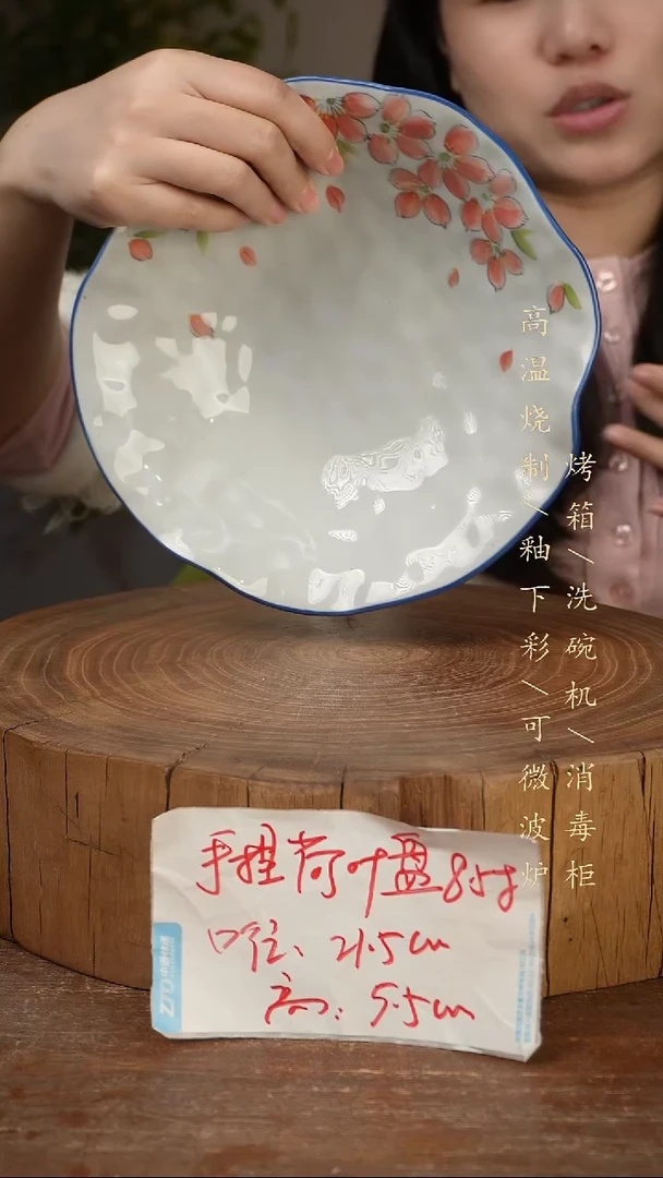 碗瓷景德镇手工手绘高温瓷釉下彩