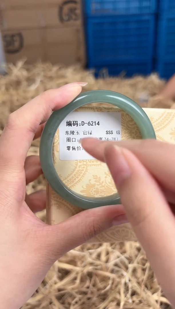 未镶嵌手镯石英质玉D-6214