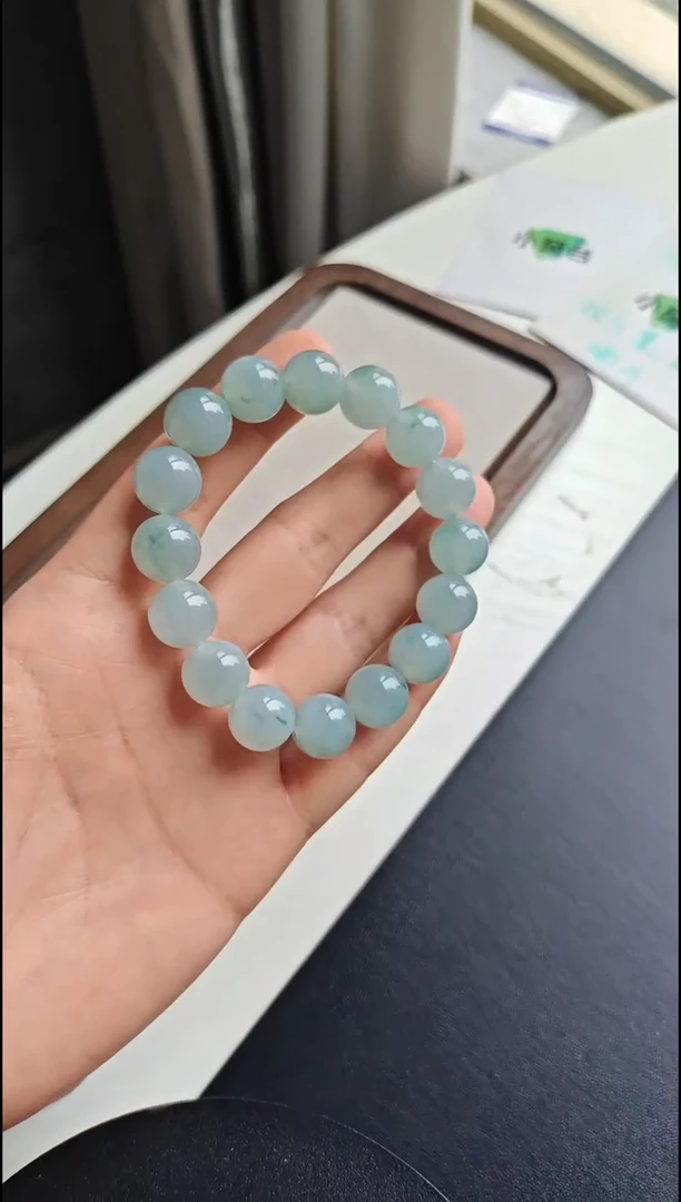 未镶嵌手串翡翠翡翠手串未镶嵌卡12.5mm