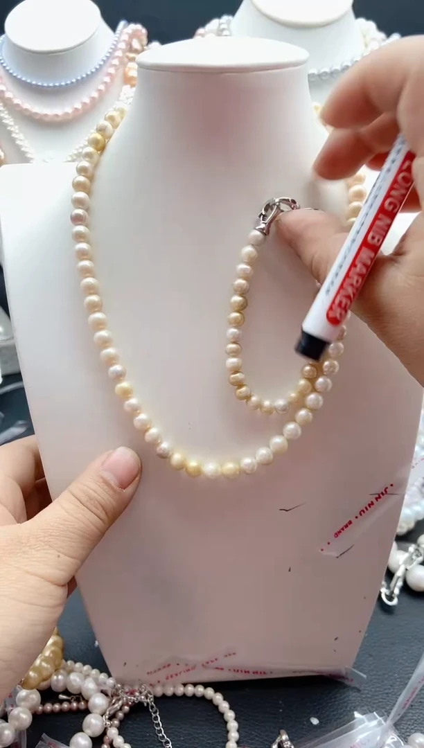 【闪购商品】淡水珍珠颈饰未镶嵌1