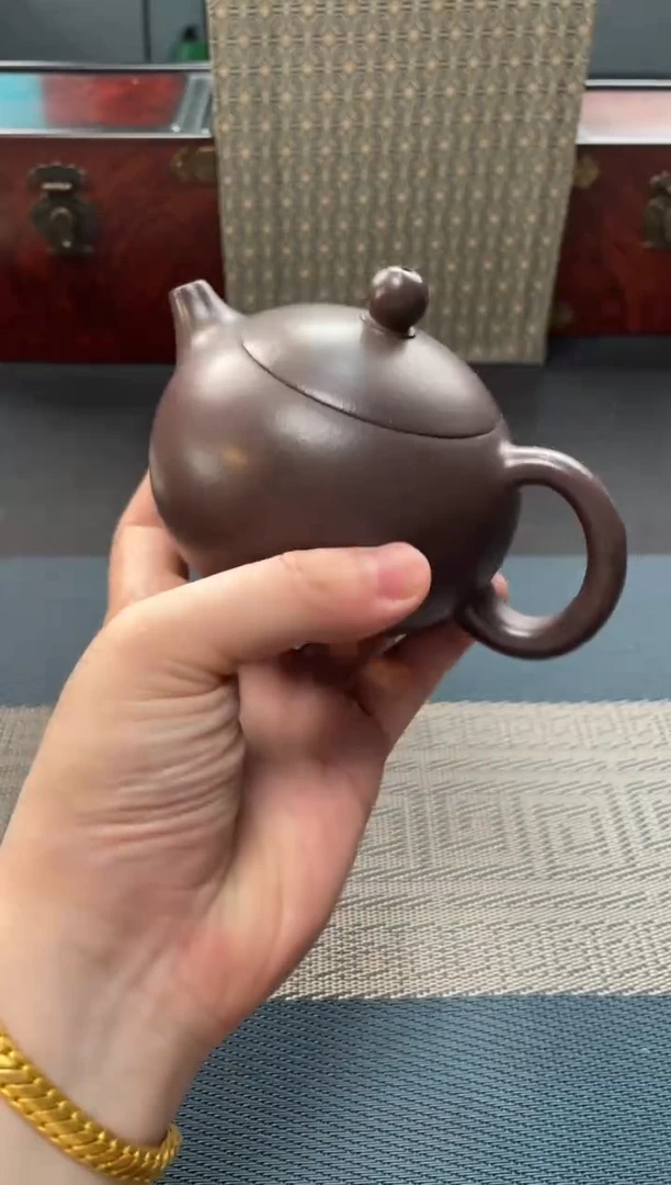 茶壶紫砂159 宜兴原矿紫砂