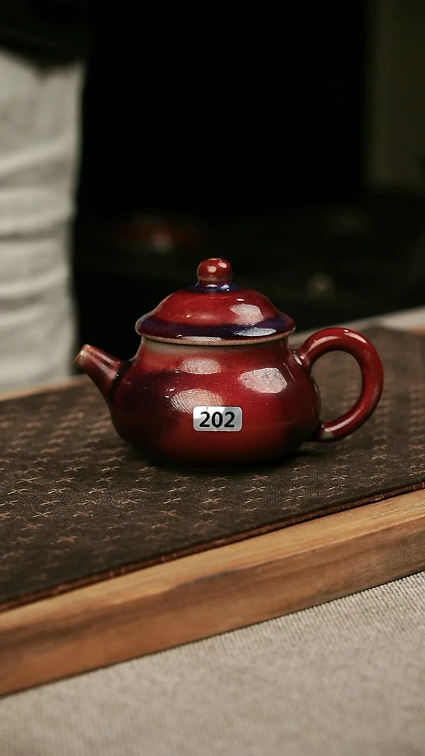 瓷片钧瓷茶器茶壶202