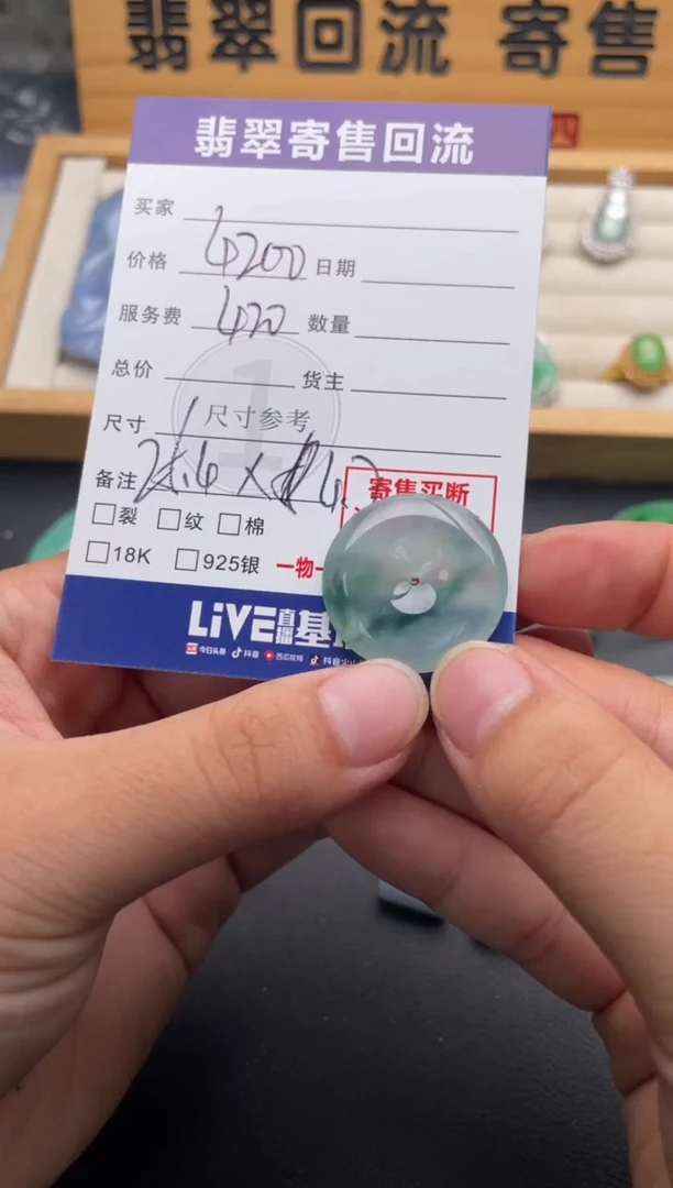 颈饰未镶嵌翡翠10147017