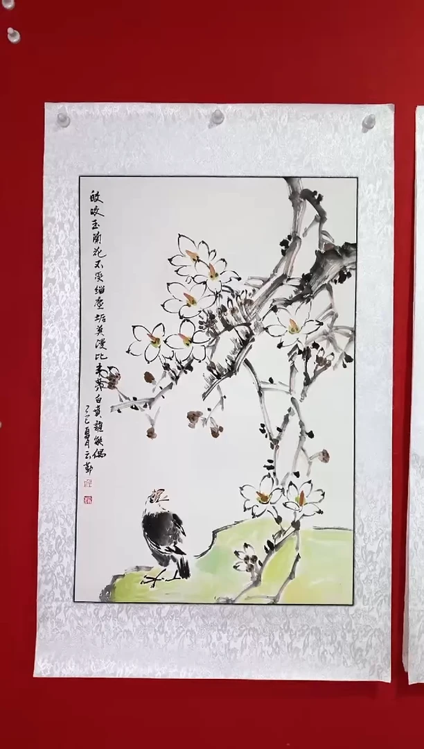 国画国画NYQ杰牛云勤老师作品