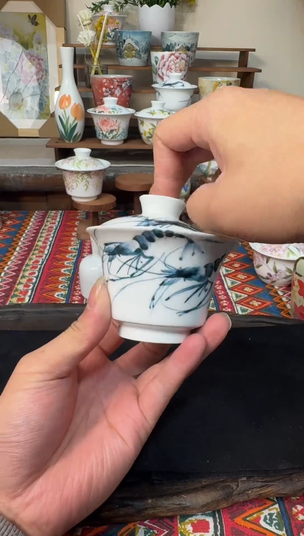 摆件瓷景德镇高温陶瓷清仓浮力