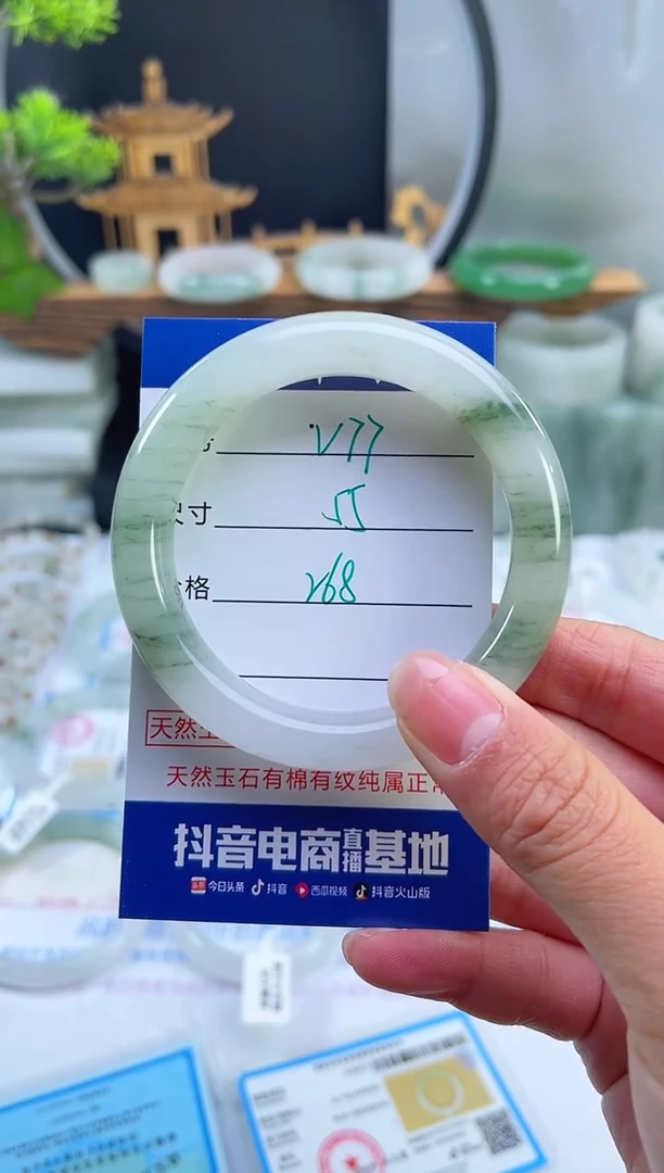 未镶嵌首饰石英质玉（天山翠）77