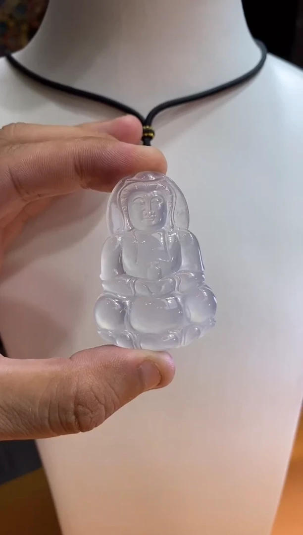 吊坠(不含链)未镶嵌翡翠观音9500