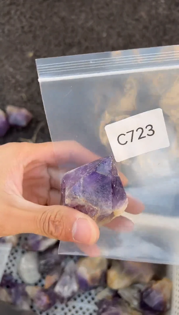 未镶嵌珠宝半成品水晶C723