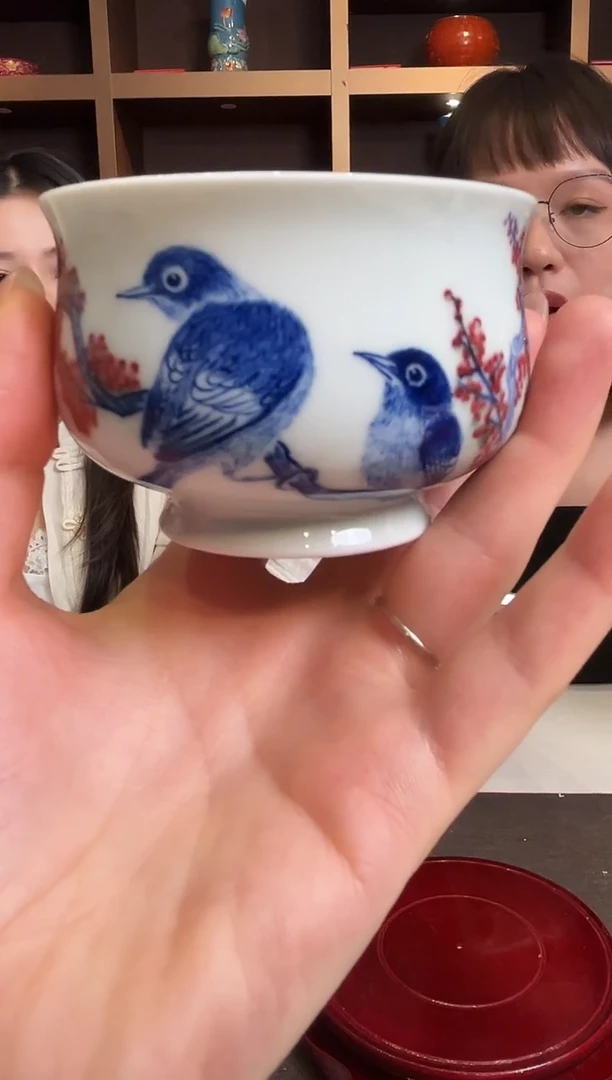 摆件景德镇拾英御制专场E581