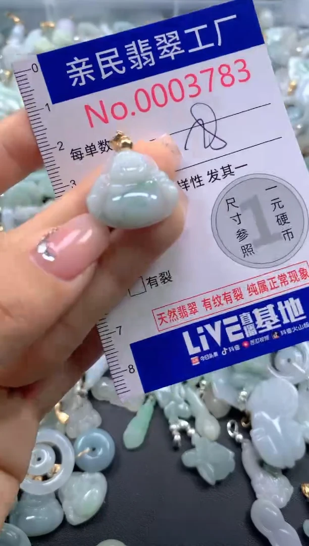 颈饰未镶嵌翡翠3783