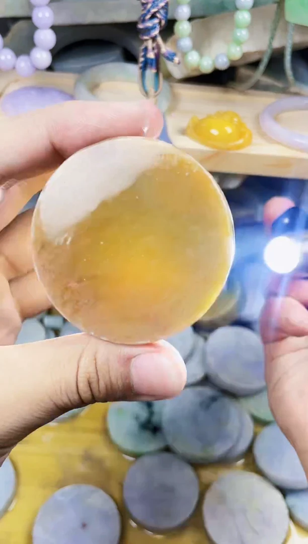 颈饰未镶嵌翡翠精品玉石清仓大甩卖