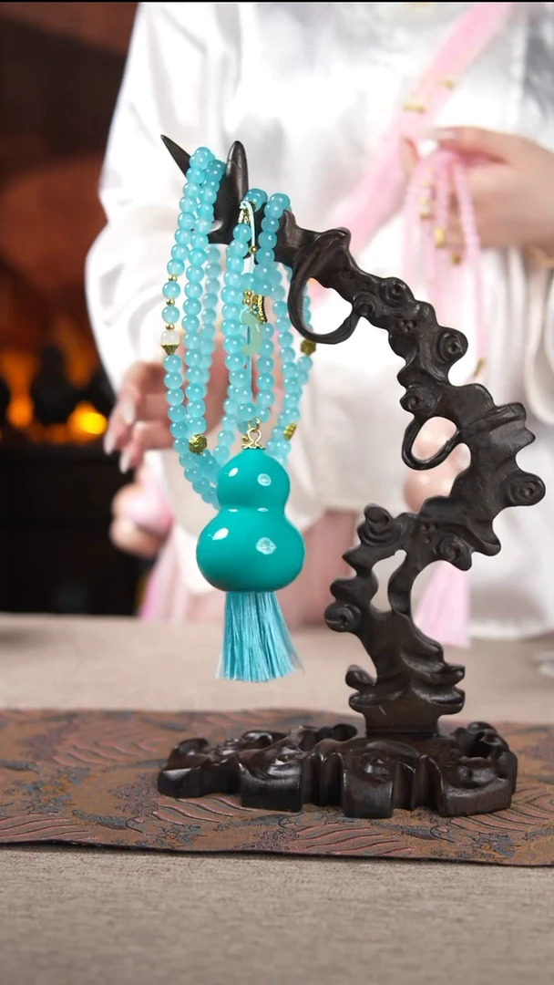 048玖澄文创漆艺葫芦国风配饰葫芦系列