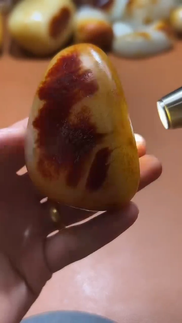 未镶嵌和田玉把件花***，和田玉