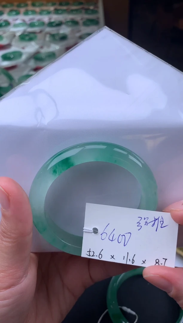 【闪购商品】石英质玉手镯合金天然玉石非洲翠手镯