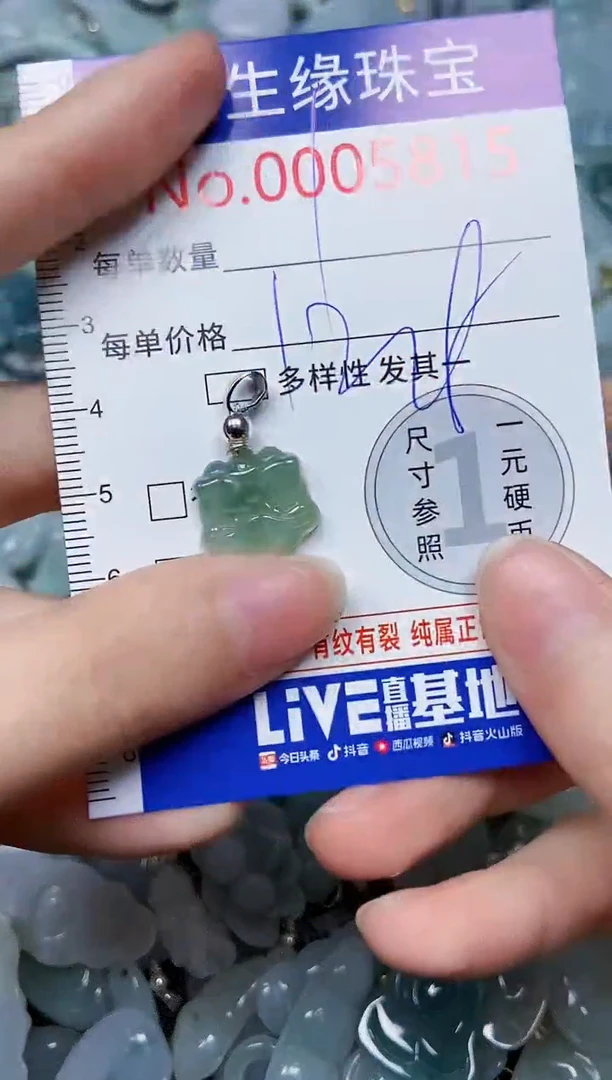 【闪购商品】翡翠颈饰未镶嵌闪购00005815