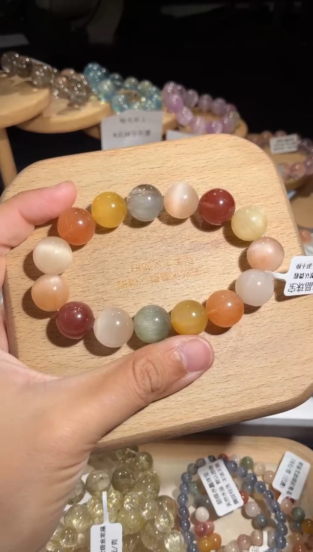 未镶嵌手链水晶74号多样性发一Y14+