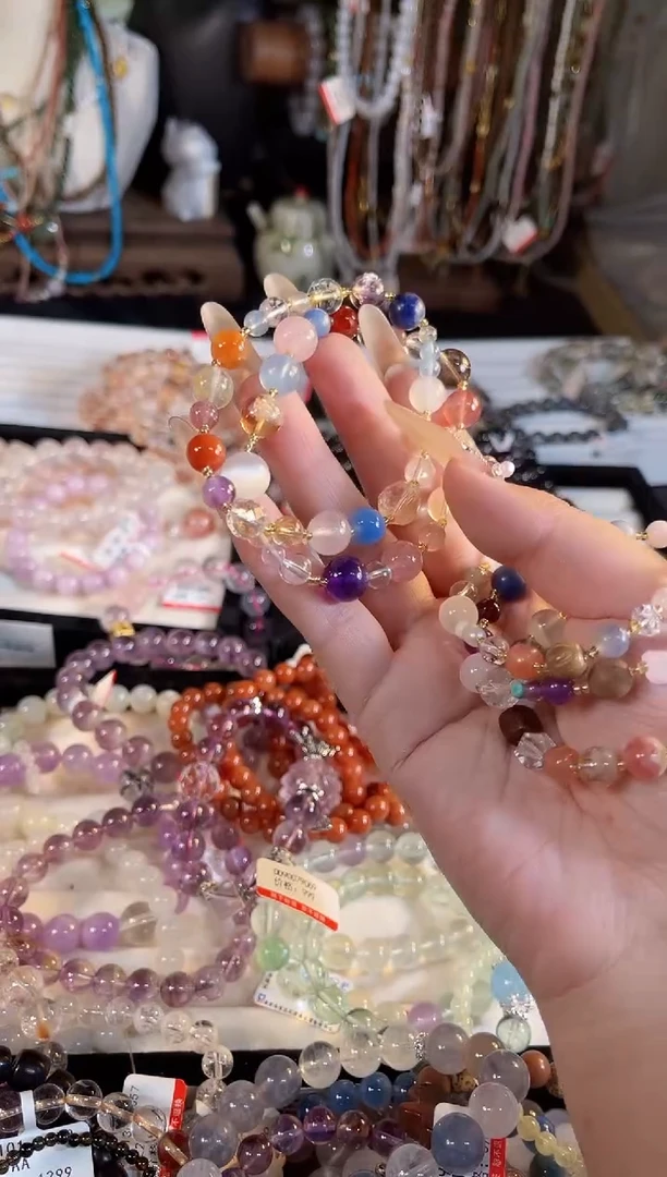 【闪购商品】水晶手链未镶嵌多样性发货其一