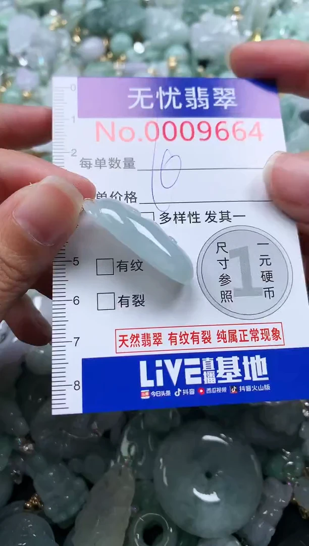 颈饰未镶嵌翡翠9664