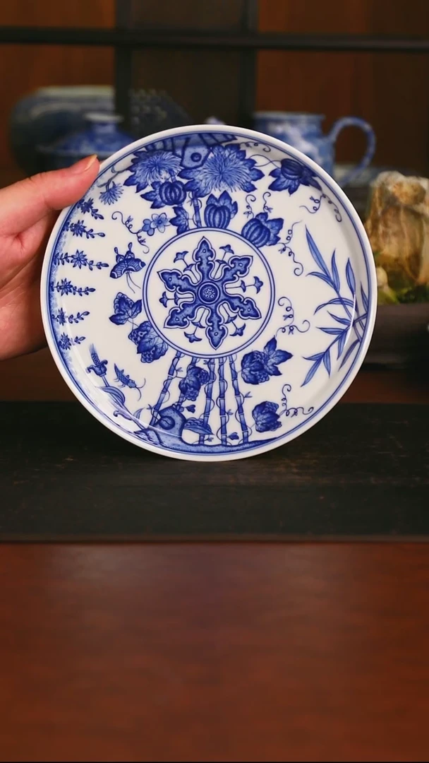 景德镇手工手绘的39