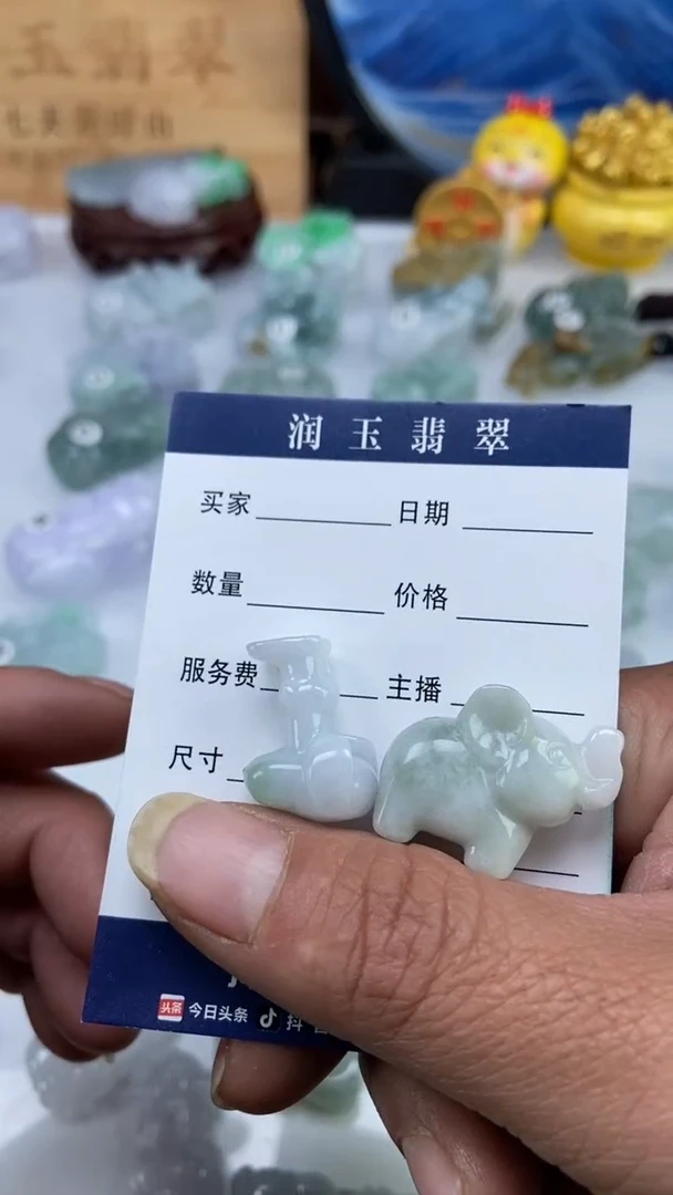 【闪购商品】翡翠吊坠(赠链)未镶嵌象