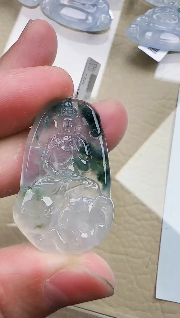 颈饰未镶嵌翡翠缅甸翡翠a货