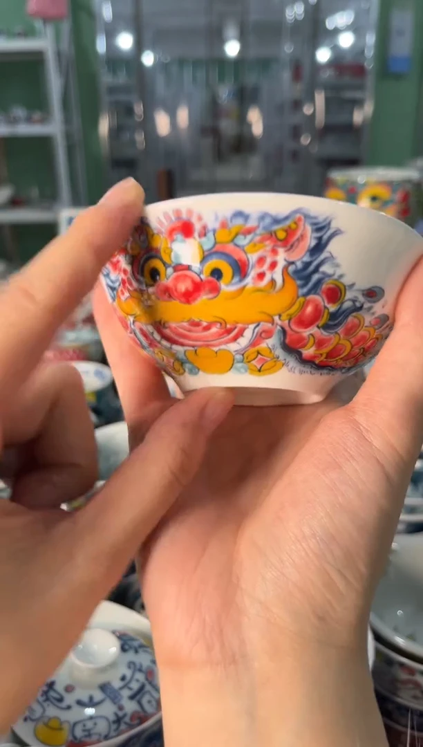 陶瓷昨明景德镇陶瓷：小汤碗